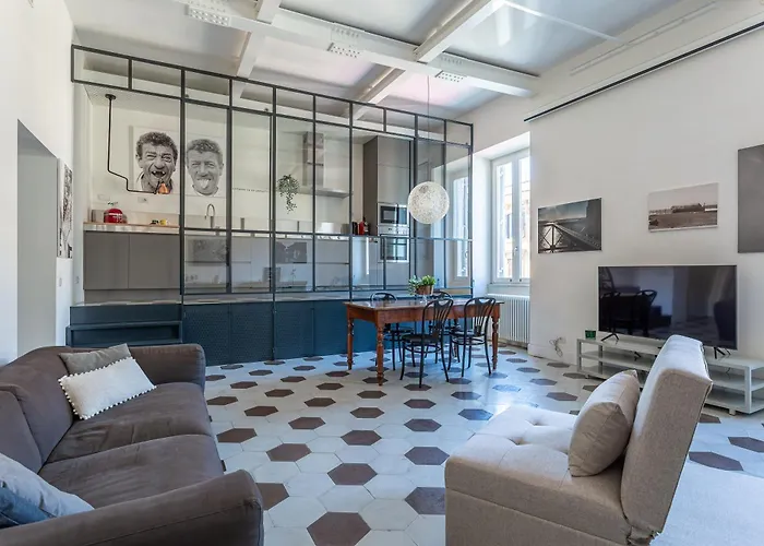 Апартаменты Iflat Contemporary Design Living In